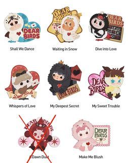 Pop Mart Dear Birds- Fridge Magnet