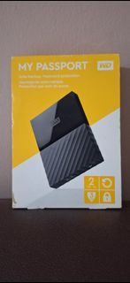 WD My Passport 2TB External Hard Drive