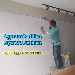 30% off/professional partition installation/gypsum wall ,glass panel install/soundproofing glass panel/sliding door install/swing door,window install/pipe box up/L shape partition/false ceiling/office partition, commercial,shop partition/painting/Plaster
