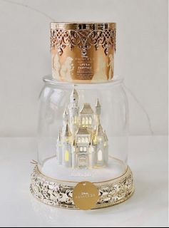 Bath & Body Works Disney Princess Light-Up Castle Cloche 3-Wick Candle Holder