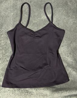 Black Cinched Tank Top