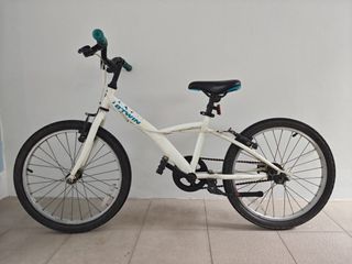 BTWIN White Kids Bicycle 20-inch Wheels