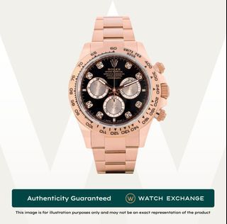 Mint Rolex Daytona Oyster 126505 Black and Sundust w 8 Points Diamond Dial Z25880 Jul 2024