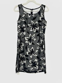 SPORTMAX embroidered floral shift dress