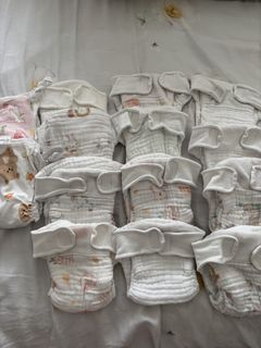 14 baby cloth diapers