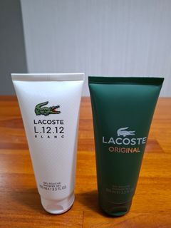 Lacoste Original & L.12.12 Blanc Shower Gels (100ml)