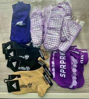 ADIDAS SUPERPARK AIRZONE BOUNCY PARADISE GRIP SOCKS