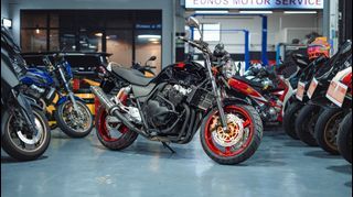 2006 HONDA CB400 SPEC III (SUPER 4 SPEC 3) MAY 2036 (05/36) WELL MAINTAINED LOW MILEAGE YOSHIMURA