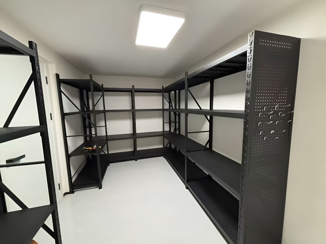 Clothing Display Racks for Stores - Light-Medium 200kg Load, Adjustable Layers for Jackets/Shirts (Category: Shelves, Cabinets & Racks) located in Singapore. Submitted by klrahuhlsa67547 (Listing ID 1455565065, Image 3). Description: "Including delivery and installation services 🔥 Powerful. Strong. Easy to install. Provide us with your floor plan or measurements and we will have a quote ready for you in 10 Minutes ! - Anti Rust - Epoxy Powder Co