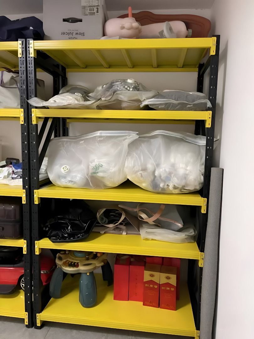 Clothing Display Racks for Stores - Light-Medium 200kg Load, Adjustable Layers for Jackets/Shirts (Category: Shelves, Cabinets & Racks) located in Singapore. Submitted by klrahuhlsa67547 (Listing ID 1455565065, Image 8). Description: "Including delivery and installation services 🔥 Powerful. Strong. Easy to install. Provide us with your floor plan or measurements and we will have a quote ready for you in 10 Minutes ! - Anti Rust - Epoxy Powder Co