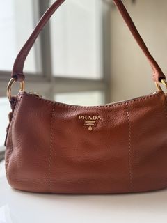 Prada One-Shoulder Hobo Bag
