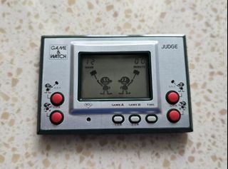 Rare Nintendo Game Watch - Judge