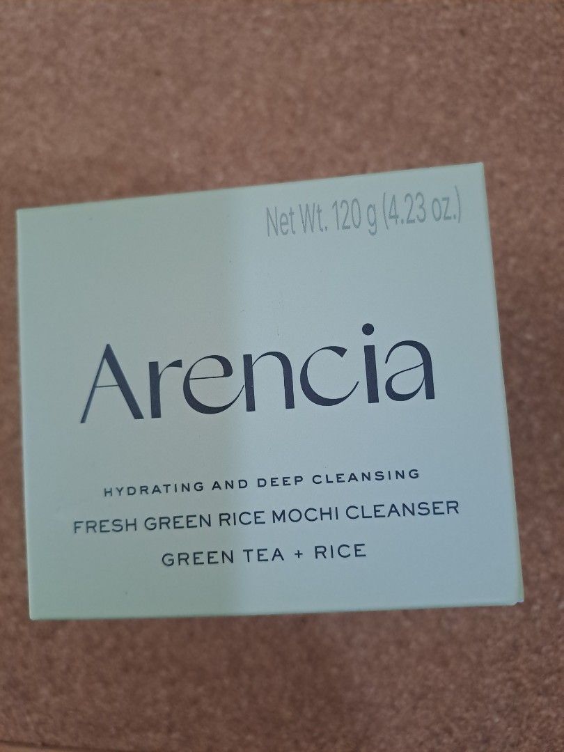 🌸Super sale 🌸 Sealed Arencia Fresh Green Rice Mochi Cleanser 120g Full size 🌸Fresh stock Exp 2029 (Category: Face Care) located in Singapore. Submitted by happyshopping_sg (Listing ID 1455559897, Image 1). Description: .
