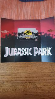 Vintage 1992 JURASSIC PARK Display phone card
