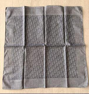 Vintage Dior scarf logo motif