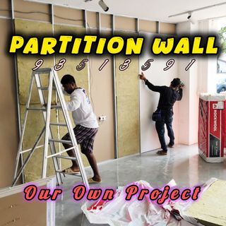 wall partition / partition wall / room partition / false ceiling / partition / renovation contractors / hacking services / contractor 
/ Painting / limewash painting service / limewash / wall divider /  false ceiling installation with light / partition