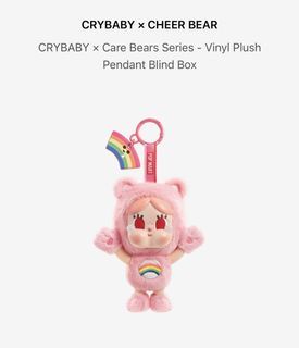 WTS CRYBABY × Care Bears Series - Vinyl Plush Pendant - CRYBABY × CHEER BEAR