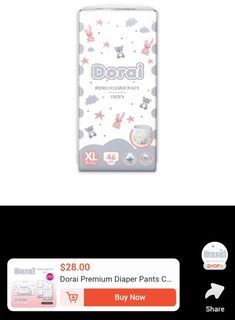 2packs of Dora XL diapers