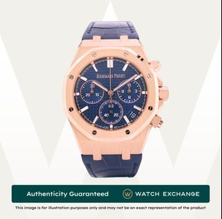 LNIB Audemars Piguet Royal Oak Strap 26240OR.OO.D315CR.02 26240OR AP Blue Dial Z27775 May 2026