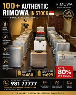 Rimowa luggage still available Authentic