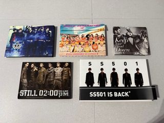 WTS 2nd Gen K-pop Album Bundle | SNSD, 2PM, TVXQ, SS501, TEEN TOP