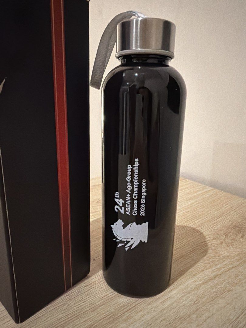 ASEAN chess tournament water bottle (Category: Water Bottles & Tumblers) located in Singapore. Submitted by clarissa_tan (Listing ID 1455986586, Image 2). Description: .