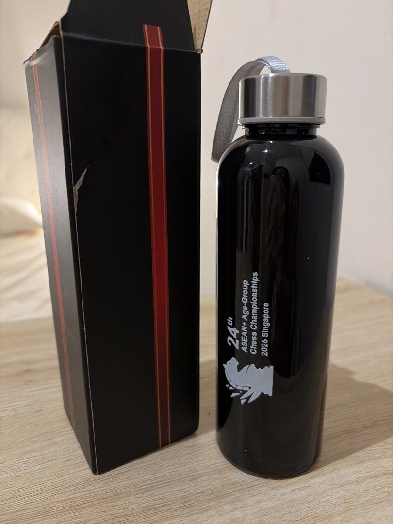 ASEAN chess tournament water bottle (Category: Water Bottles & Tumblers) located in Singapore. Submitted by clarissa_tan (Listing ID 1455986586, Image 1). Description: .