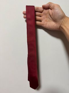 Cedarwood Store Red Silk Tie