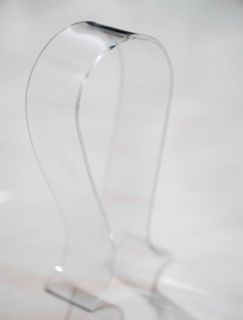 Clear Acrylic Headphone Stand Display Holder Only (Excluded Headset)