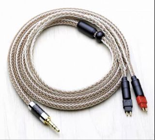 Sennheiser  HD6XX Series 16 Core Headphone 4.4mm balanced  (1.2m lenght) Upgrade Silver&copper Cable
