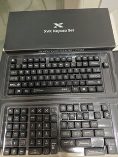 XVX Channel Keycap Set shine through translucent new