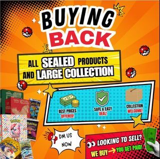 BUYING ALL SEALED POKEMON PRODUCTS CARDS COLLECTIONS
