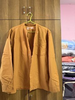 MUJI Cotton Mandarin Collar Shirt