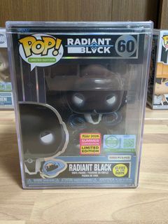 Radiant Black #60 Funko Pop Summer Convention Exclusive Glows in Dark
