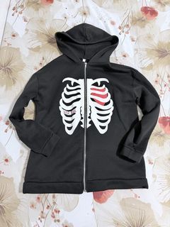 Ribcage Emo Hoodie