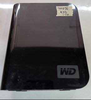 Western digital WD 1TB External portal  Hard Drive HDD My Book