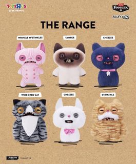ZURU Fuggler Alley Cats Plush Toy - Choose Your Character!