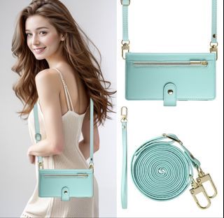 BNIB iPhone 17 case with crossbody strap $8 only