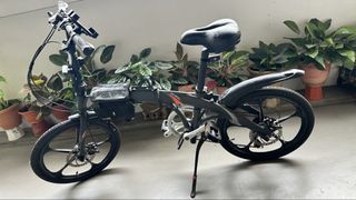 Lankeleisi Black Foldable bicycle with Accessories