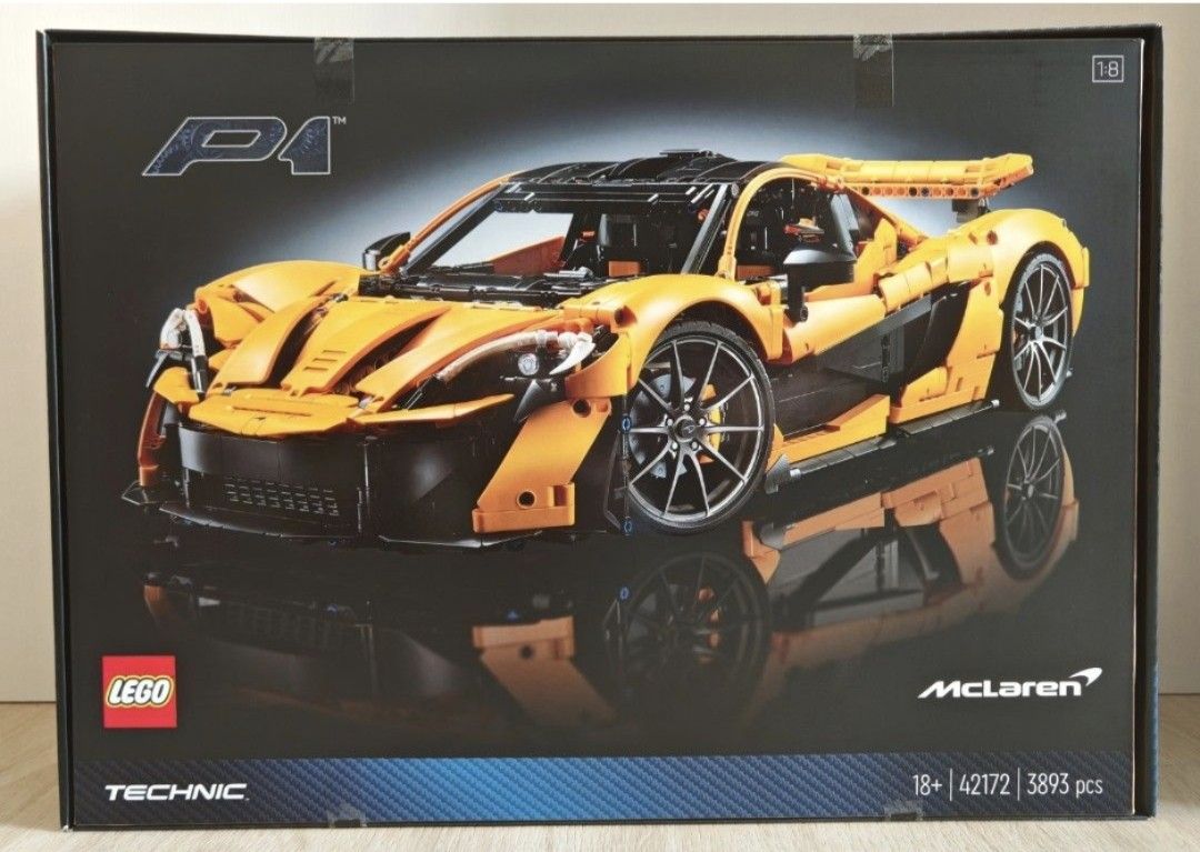 Lego 42172 McLaren P1 (Category: Lego & Building Sets) located in Singapore. Submitted by junebug (Listing ID 1456422073, Image 2). Description: 100% authentic and brand new sealed. No brown box. Some very minor flaws might be found on the box due to storage. Retails at $649.90 Collection Methods: - Self collect from 623 Woodlands Drive 52.