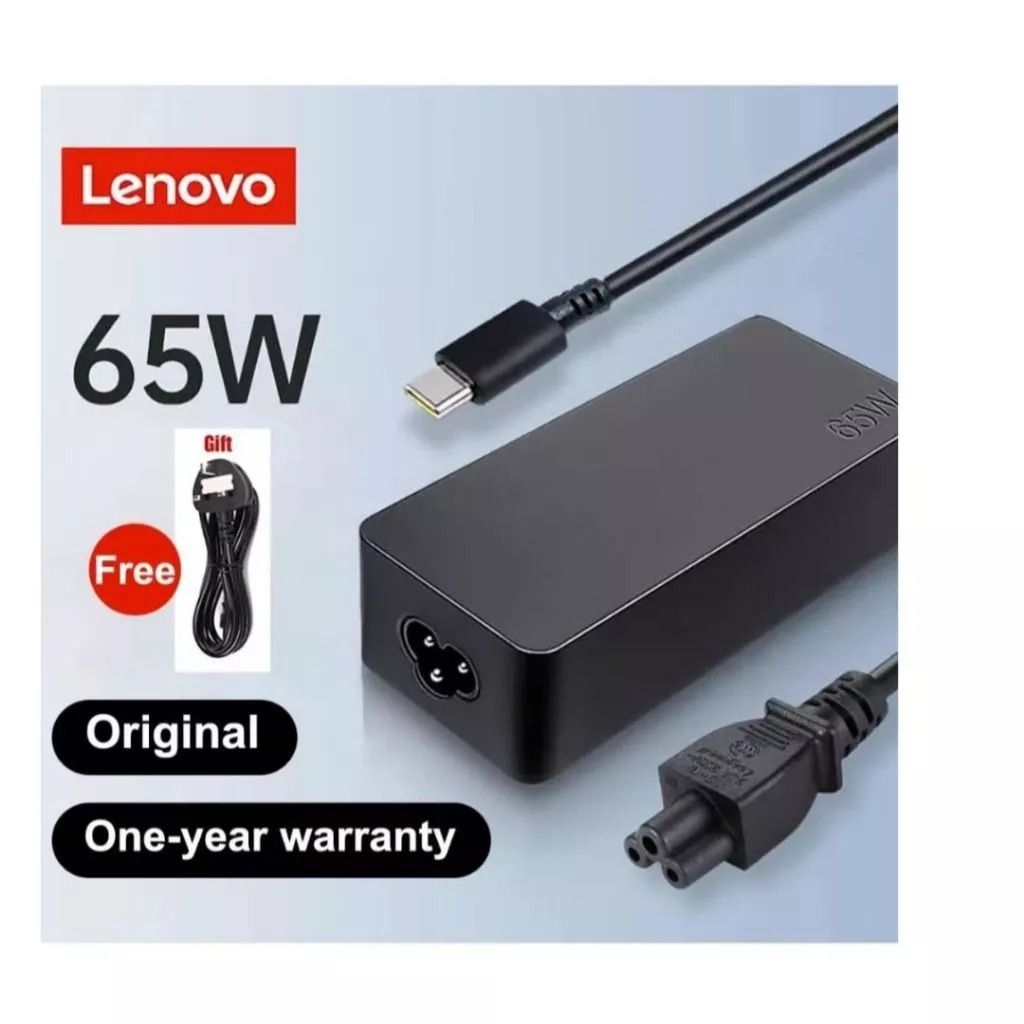 Lenovo Original 3.25A 20V 65W USB Type C AC Power Adapter For Lenovo Thinkpad Yoga Laptop Charger (Category: Chargers & Cables) located in Singapore. Submitted by wowkart (Listing ID 1456477143, Image 2). Description: Output Current: 3.25A Output Voltage: 20V Model Number: 65W Type-C Colour: Black Protection: OCP (over current protection), OTP (over temperature protection), SCP ( Short circuit protection) Class of Equipment: Class Partial Compati