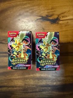 Pokémon Ascended Heroes Booster Bundle English