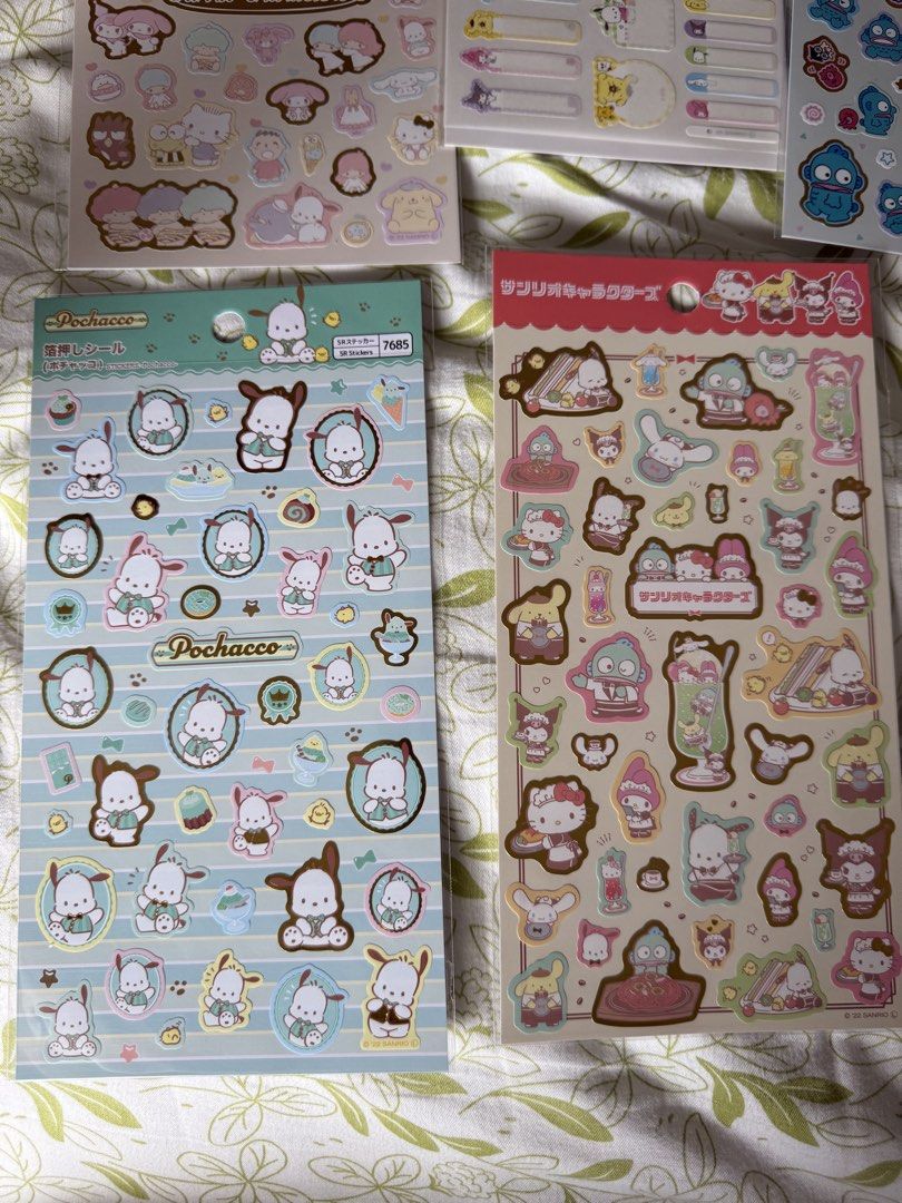 Sanrio Japan stickers comb crystal figure Cinnamoroll pompompurin hangyodon Kuromi hello kitty (Category: Stationery & School Supplies) located in Singapore. Submitted by charissa (Listing ID 1456493181, Image 8). Description: $2 each Self collect at 410638 only or +$2.5 mailed.