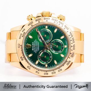 2021 LIKE NEW Rolex Daytona John Mayer green 116508 (UNPOLISHED)