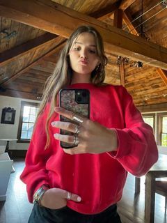 AUTHENTIC Red Sweater Ralph Lauren RLP