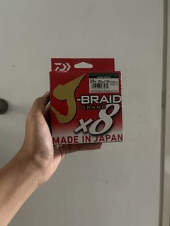Daiwa x8 line and SFX 8x line