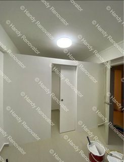 room divider partition mount divider partition plaster board water pipe curtain window fan led track light tv panel wall shelve toilet light install room divider glass wall toilet ceiling painting tv wall mount installation mihrab glass sliding door