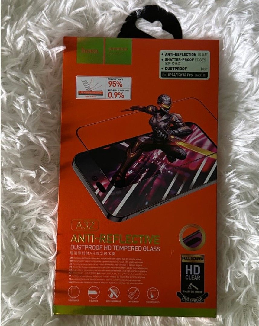 Tempered Glass - iPhone 14/13/13pro (Category: Other Mobile & Gadget Accessories) located in Singapore. Submitted by siako (Listing ID 1453329158, Image 1). Description: Anti-reflective, dust proof hd tempered glass For iPhone 14/13/13pro Anti reflection Shatter-proof Dust-proof.