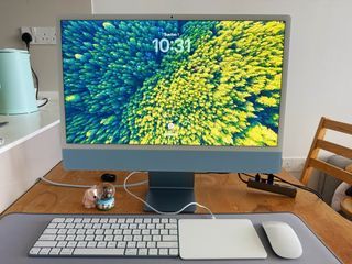 Apple iMac 24-inch M3 Chip (Blue)