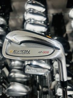 ✅Golf #15249 C/N 0278-01  EPON AF-306 Iron Set @ 4,5,6,7,8,9,P. ( 7p) @ flex: stiff @ shaft: n.s.pro Modus3 Tour120 S @ steel shafte  @ second hand  @ great condition